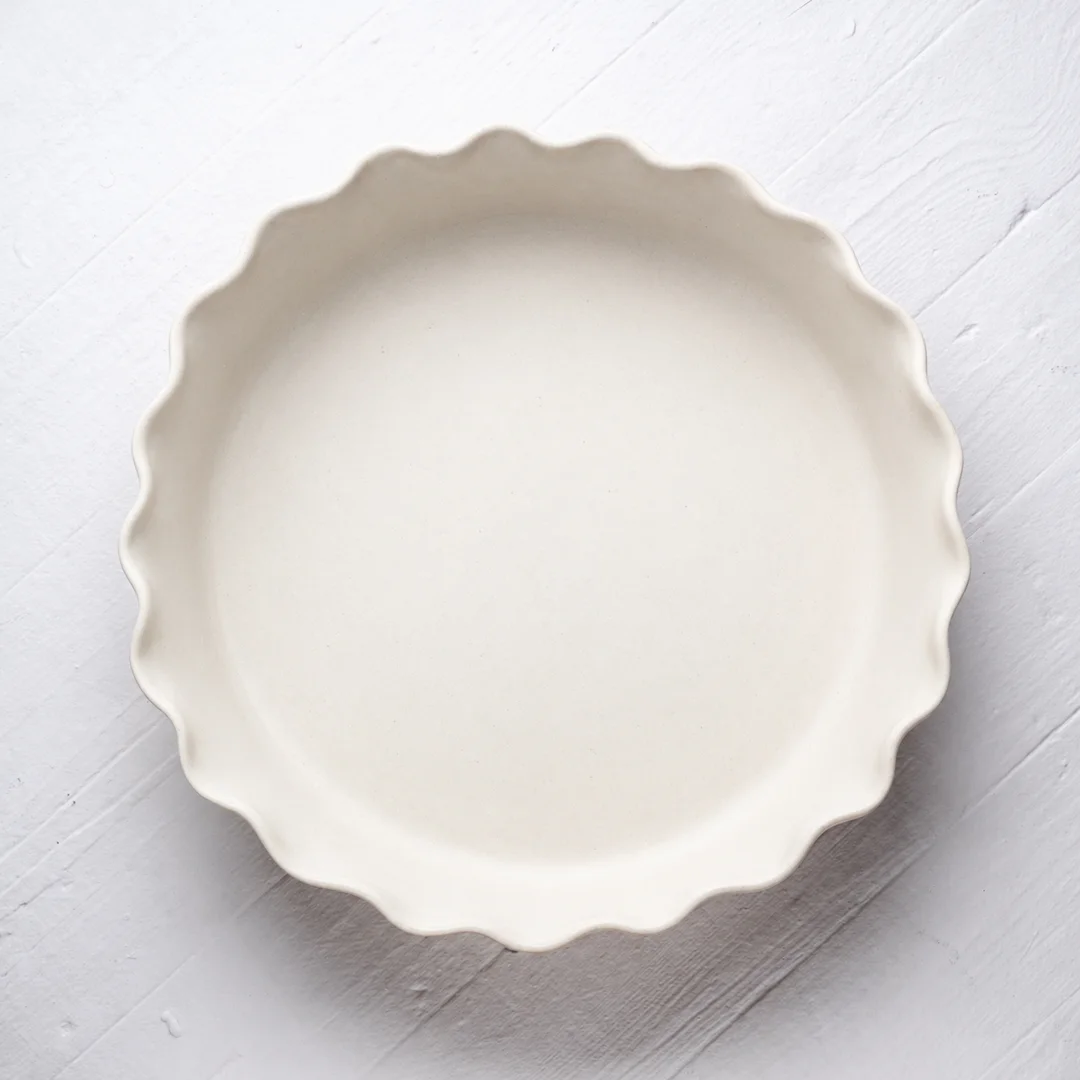 Bella scallop bowl – Milk