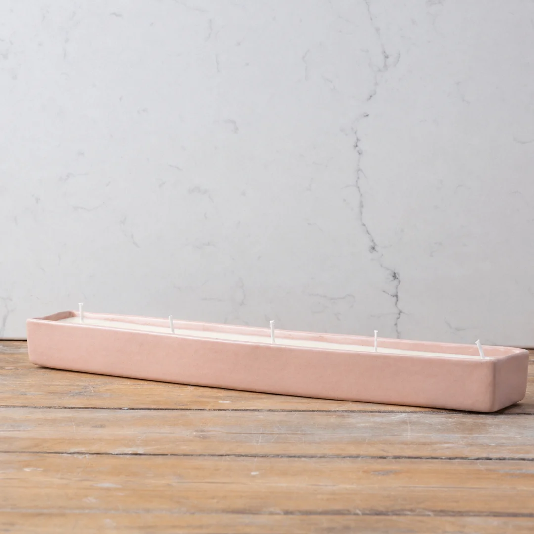 Jacob candle large – Blush