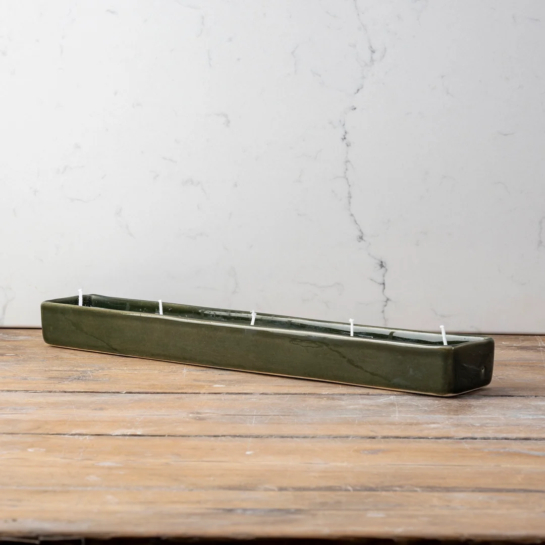 Jacob candle large – Forest