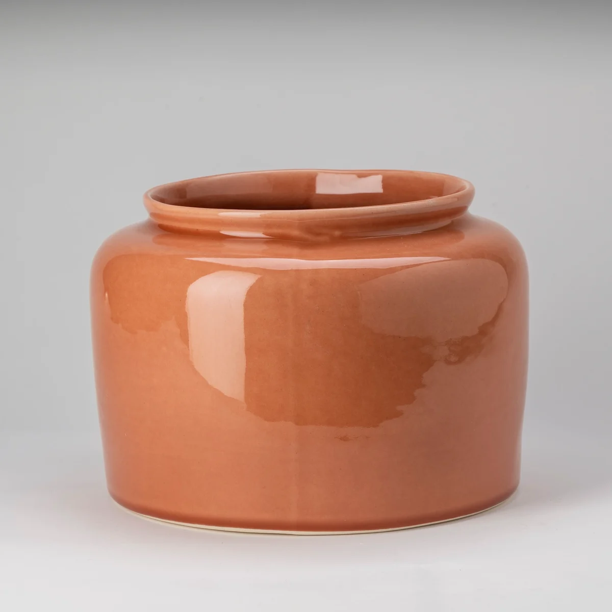 Small Honey Pot in Pumpkin