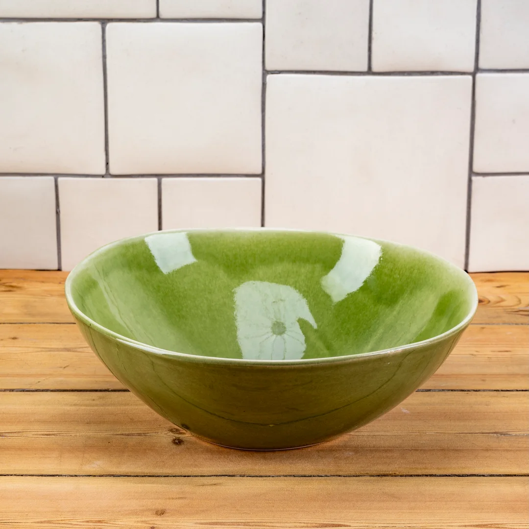 Twist salad bowl – Reactive cress