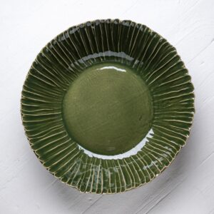 Acacia Cress Deep Ripple Edge Bowl