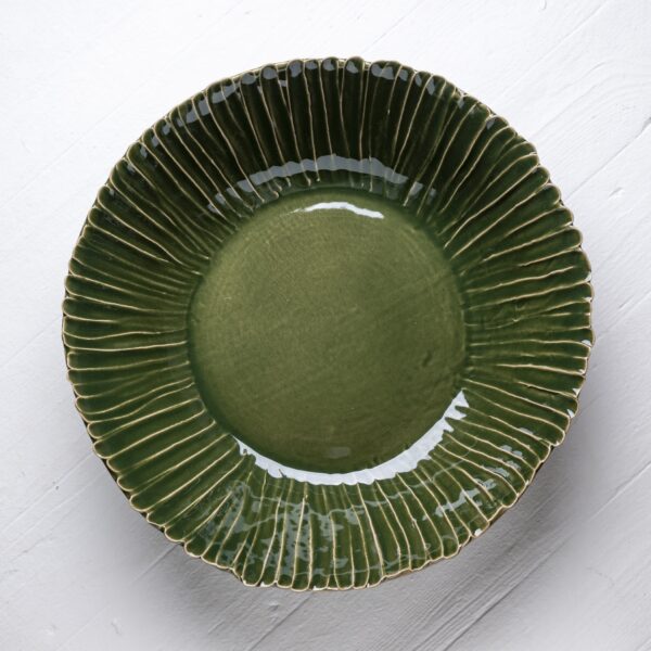 Acacia Cress Deep Ripple Edge Bowl