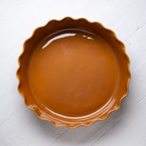 Bella Toffee Scallop Bowl