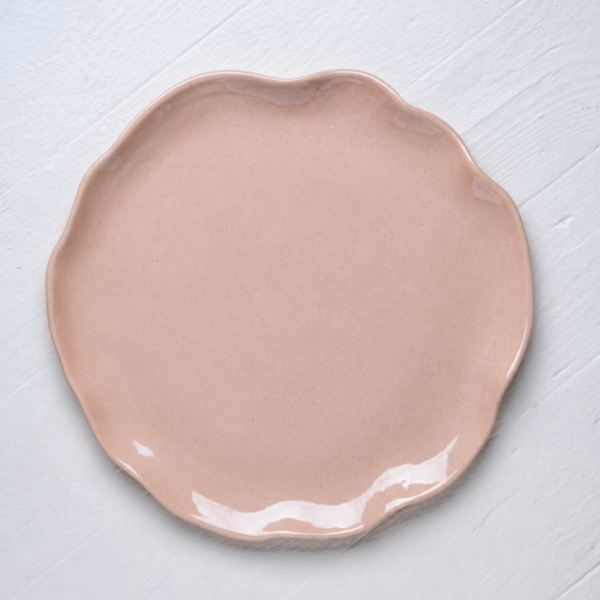 Flutter Off White Dinner Plate - Image 3
