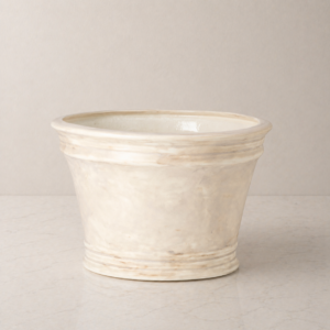 Moroccan White Herb Planter