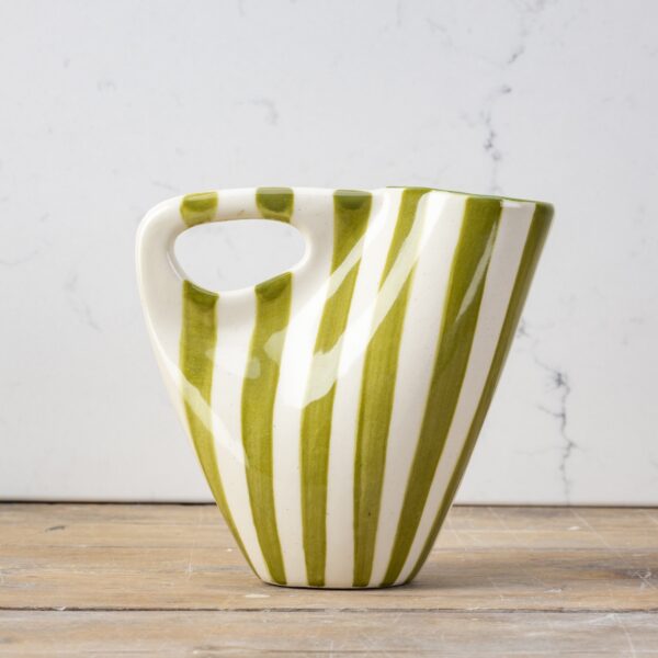 Small Clement Striped Vase - Image 2