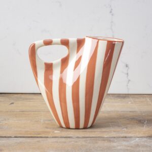 Small Clement Striped Vase