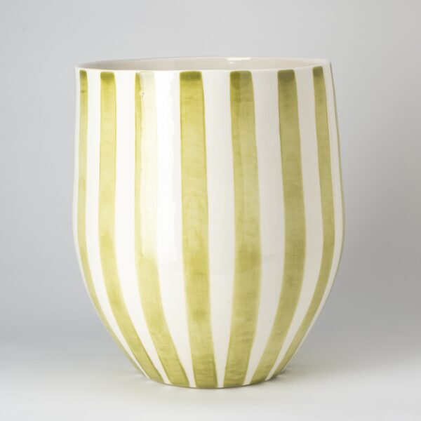 Olive Stripe Hydra Vessel