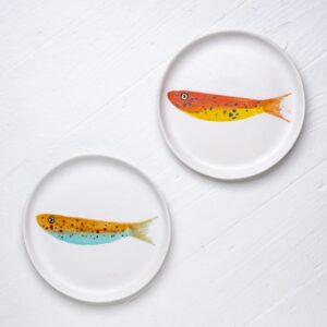 Set of 2 Bailey XS Sardine Plates