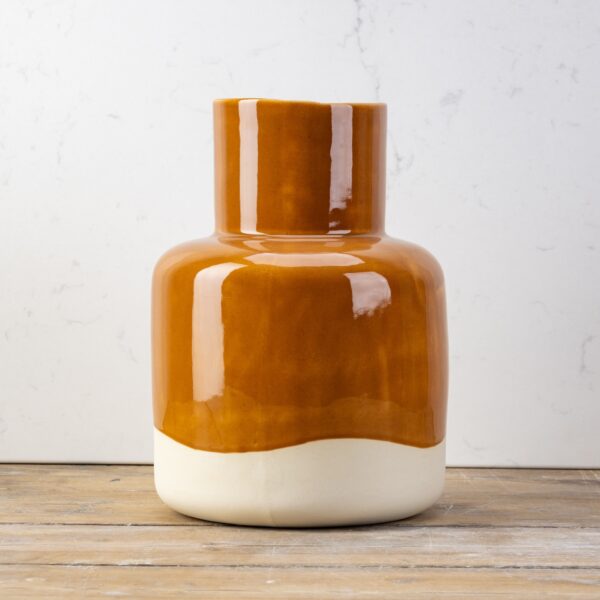 Toffee Bottle Vase
