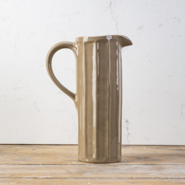 Emily Tall Carved Cress Jug - Image 2