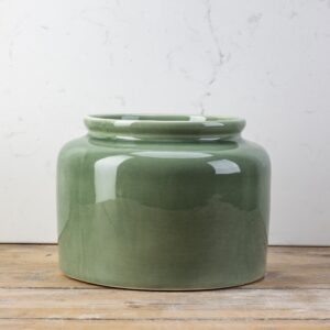 Small Burnt Sage Honey Pot Planter