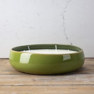 Olive Coupe Candle, Lotus Flower & Lime