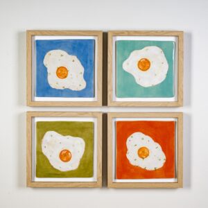 Framed egg set 4