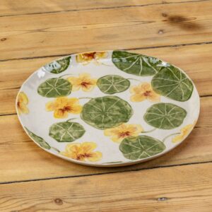 Bailey dinner plate 28cm tumbled nasturtium yellow