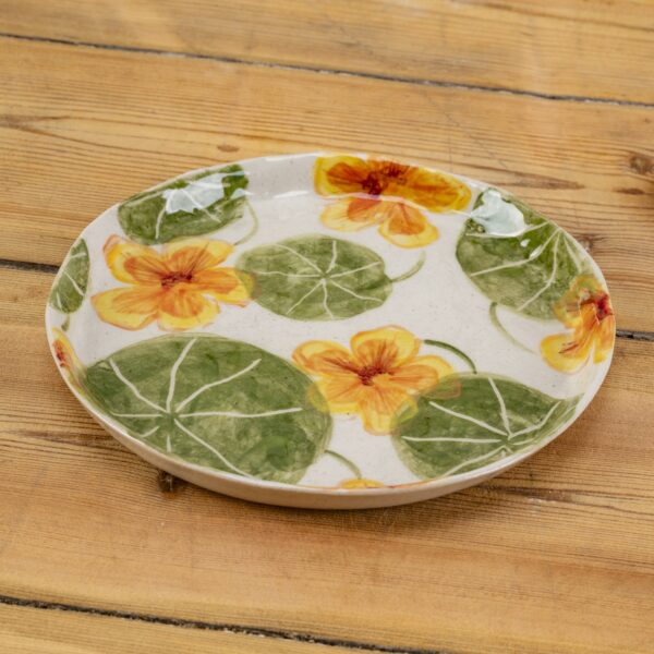 Bailey side plate nasturtium yellow