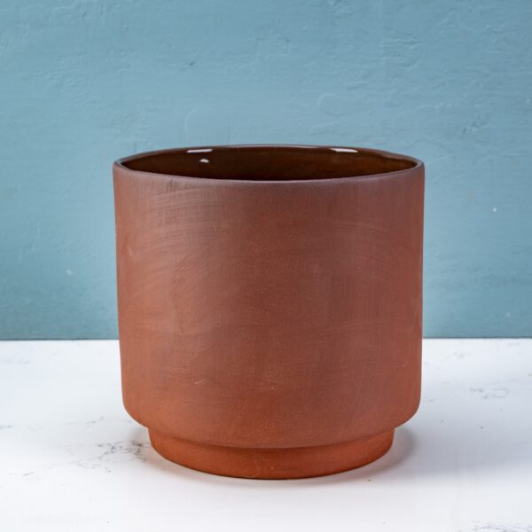Drum planter lg terracotta - Image 2