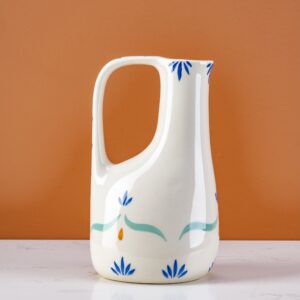 Abstract jug saltwater scribbles