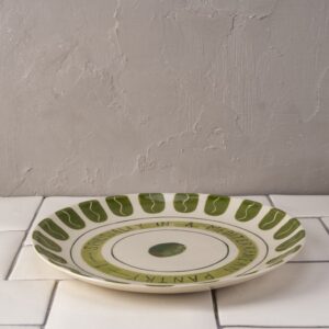 Elsa dinner plate mediterranean pantry