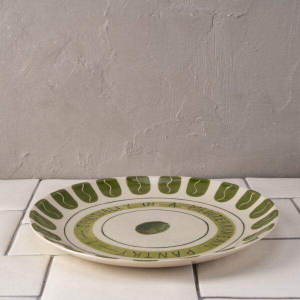 Elsa dinner plate mediterranean pantry