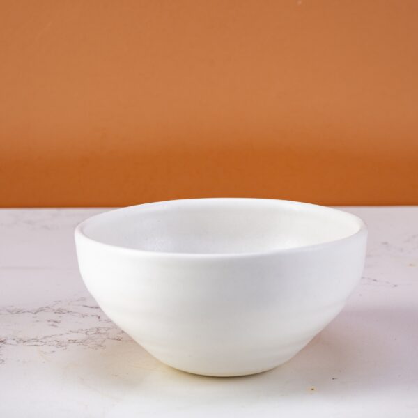Maisie bowl matt cobalt, pumpkin,milk,matt mustard - Image 3