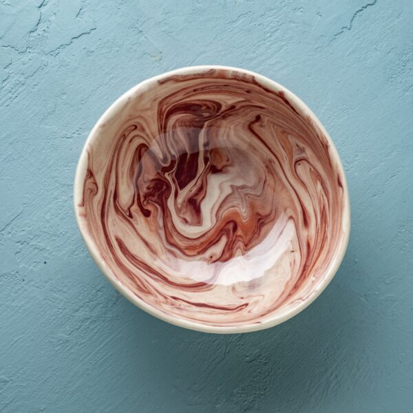 Melon matt blush, muscadel and rosso marble - Image 2