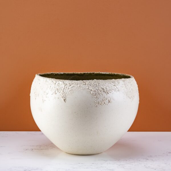 Walter bowl meadow and textured toasted cream