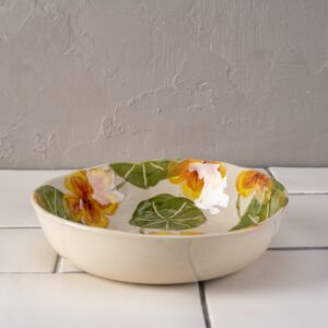 Wren bowl tumbled nasturtium yellow
